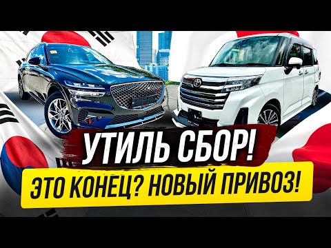Видео: УТИЛЬ СБОР😱ЭТО НЕ КОНЕЦ! НОВЫЙ ПРИВОЗ АВТО ИЗ ЯПОНИИ И КОРЕИ! 