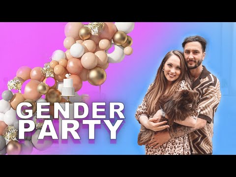 Видео: Gender Party 💓💙 Узнали пол нашего ребеночка. Идея гендер вечеринки