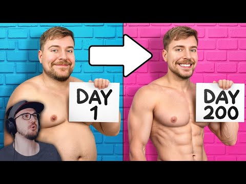 Видео: Похудей на 45 КГ, Выиграй $250,000! ► MrBeast ( Мр Бист ) | Реакция
