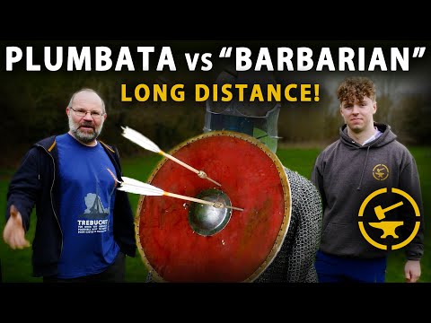 Видео: Римская плюмбата — в руках профессионального метателя!