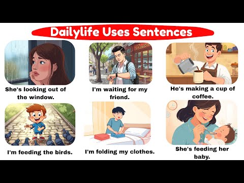 Видео: Предложения на английском языке для ежедневного использования || Практика разговорной речи на анг...