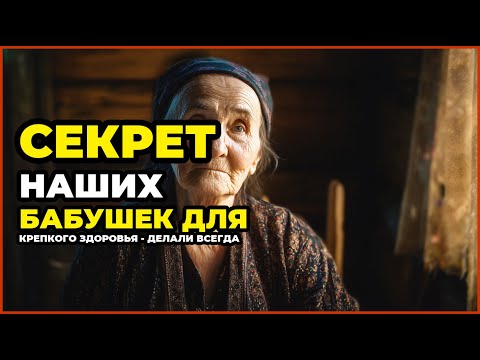 Видео: СЕКРЕТ НАШИХ БАБУШЕК ДЛЯ КРЕПКОГО ЗДОРОВЬЯ - ДЕЛАЛИ ВСЕГДА