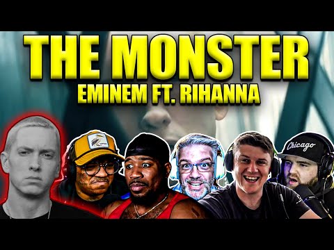 Видео: Эминем и Рианна «The Monster» | Фанаты не могут справиться с этой песней! | Сборник лучших реакций