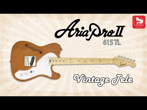 Видео: Электрогитара ARIA TEG-TL Modern Classics Tele (старое название ARIA 615-TL)