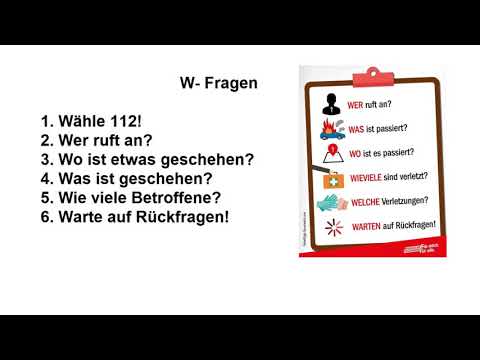Видео: как позвонить в скорую помощь на немецком, примеры диалогов