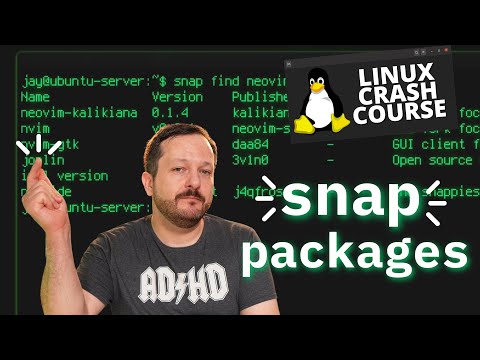 Видео: Ускоренный курс по Linux — Что такое «snap»-пакеты?