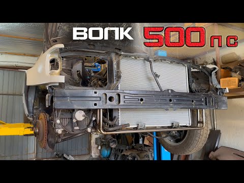 Видео: MERCEDES W124 - ВОЛКОДАВ. Вот что надо, чтобы КОМПРЕССОРНЫЙ ВОЛК ПОЕХАЛ! Подвеска и охлаждение.