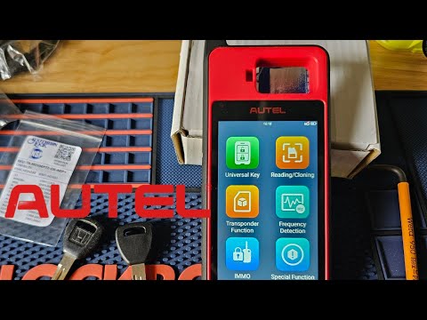Видео: Клонирование транспондера автомобиля Autel KM100