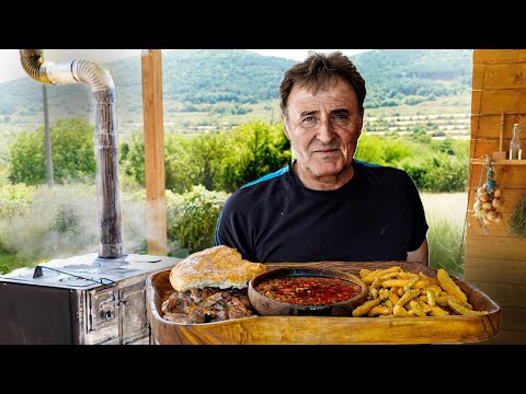 Видео: Свински мръвки на печка циганска любов с панирани зеленчуци | Yotov Recipes