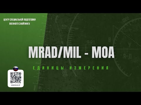 Видео: MRAD/MIL - MOA Единицы измерения