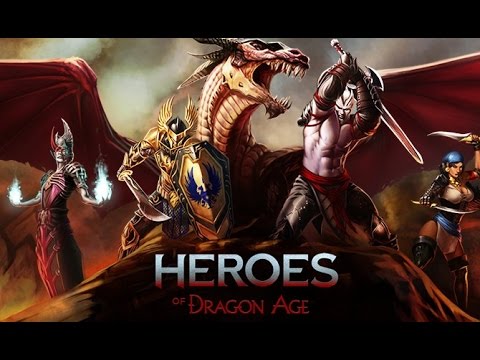 Видео: прохождение heroes of dragon age первая легенда ура :D