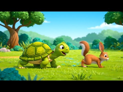 Видео: Медленная Черепаха выигрывает гонку 🏁🐢