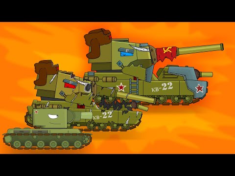 Видео: От обычного солдата до Героя Советского Союза.История кв 22.Мультики про танки.