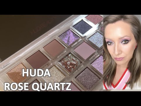 Видео: ROSE QUARTZ HUDA BEAUTY / ОБЗОР, 8 МАКИЯЖЕЙ, ЭКСПЕРИМЕНТЫ