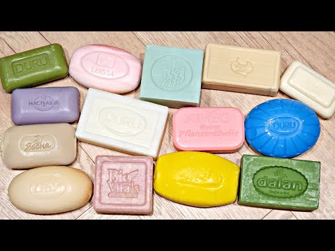 Видео: ASMR SOAP. ❤️❤️Резка сухого мыла. Satisfying video❤️❤️