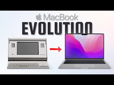 Видео: Эволюция MacBook (Анимация)