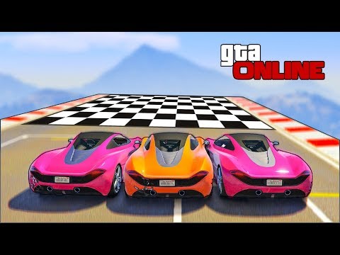 Видео: Зажали Перед Финишем! Скоростные гонки GTA 5 на ультра быстрых машинах! ГТА 5 гонки