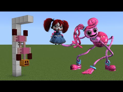 Видео: Poppy Playtime Mommy Long Legs и мод Poppy в Minecraft PE Bedrock