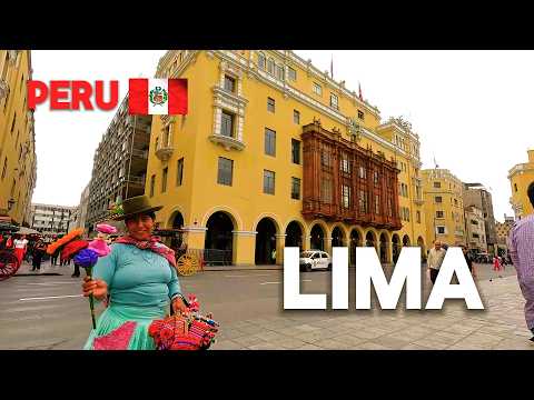 Видео: Полный путеводитель по историческому центру Лимы: виртуальный тур в 4K