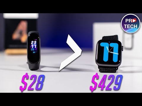 Видео: Обзор Xiaomi Mi Band 4 - Apple Watch 4 больше смысла брать нет? Опыт использования