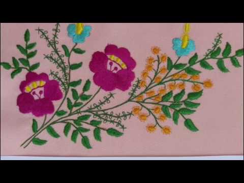 Видео: Машинная вышивка для начинающих