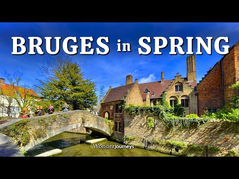 Видео: Романтический Брюгге: самый красивый город в Бельгии? 🇧🇪 [4k]