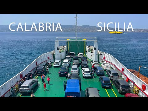 Видео: 🛥 Паром из Калабрии на о. Сицилия | Ferry from Calabria to Sicily