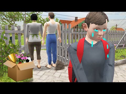 Видео: МАМА УШЛА 😱 ТЕПЕРЬ АНДРЕЙ И ОТЕЦ ОДНИ 😱  | SchoolBoy