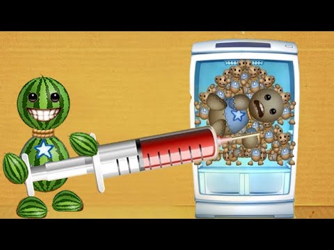Видео: Вся бытовая техника против АРБУЗА Buddy и Funny Buddy | Kick The Buddy