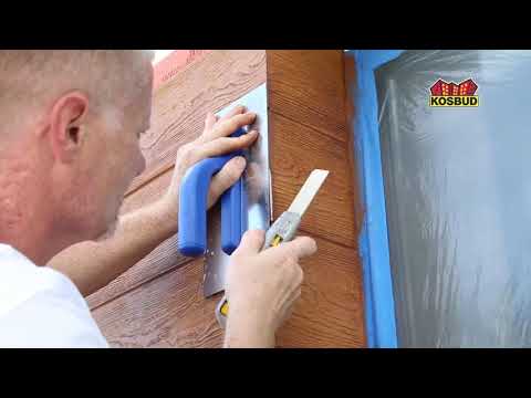 Видео: KOSBUD TABULO - Имитация деревянной доски на фасаде | DOMINGO.BY