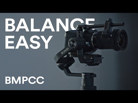 Видео: Как сбалансировать BMPCC 4K/6K на DJI Ronin S