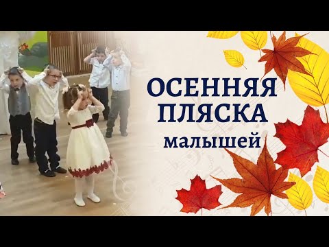 Видео: Пляска малышей | Развлекательный танец на осеннем утреннике в младшей группе детского сада