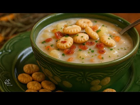 Видео: Удивительный клэм-чаудер / легко шаг за шагом ❤️