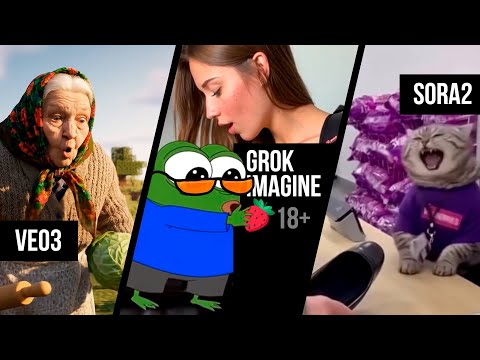 Видео: Лучшие нейросети для видео в 2025 + одна без цензуры 🍓