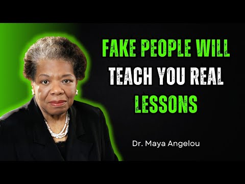 Видео: Не доверяйте никому. Жизнь полна фальшивых людей | Вдохновляющая речь доктора Майи Энджелоу
