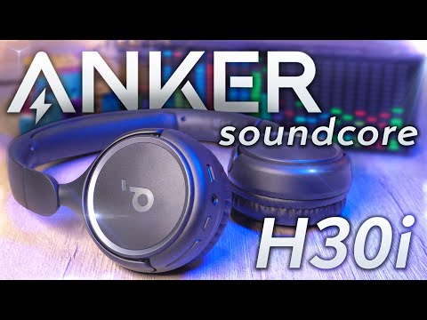 Видео: Мощные и долгоиграющие накладные наушники Anker Soundcore H30i