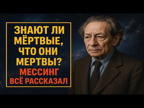 Видео: Знают ли мертвые, что они мертвы? Жизнь после смерти существует? Найденные плёнки Мессинга