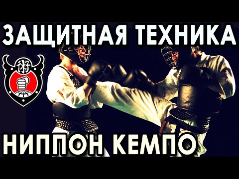 Видео: Защитная техника Ниппон Кемпо.