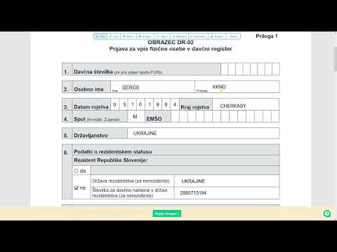 Видео: Як в Словенії отримати податковий номер?