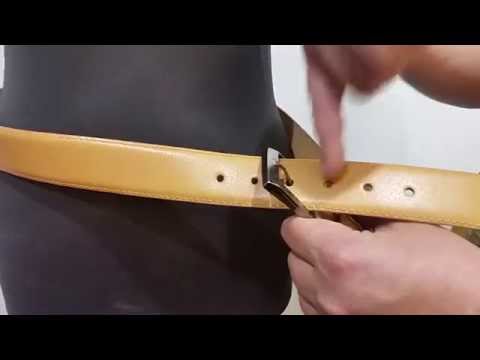 Видео: как укоротить ремень от Ремни.ру
