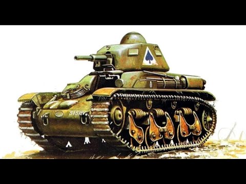 Видео: Французский легкий танк Рено R35