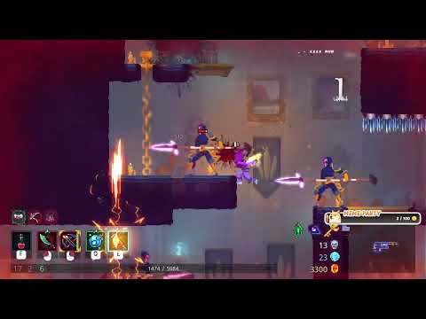 Видео: Прохождение Dead Cells #2 Первый проход до ласт босса