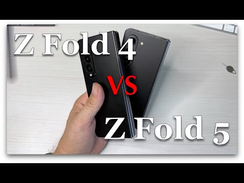 Видео: Сравнение Galaxy Z Fold 4 и Z Fold 5. Есть нюансы.