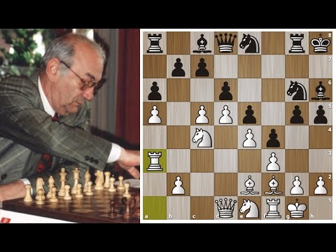 Видео: Виктор Корчной в острой Староиндийке бьет Широва! Шахматы.
