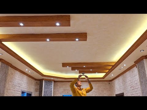 Видео: Простые шаги по установке великолепного декора из гипсокартона для вашего дома 👌🏻