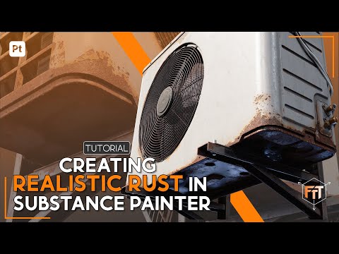 Видео: Создание реалистичной ржавчины в Substance Painter