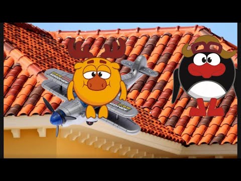 Видео: СМЕШАРИКИ И САМОЛЕТ