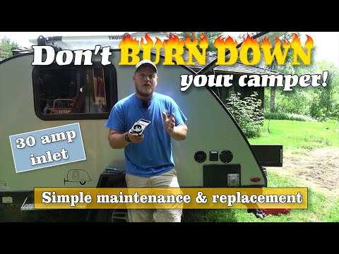 Видео: Вилка для розетки автодома на 30 А | Установка и обслуживание