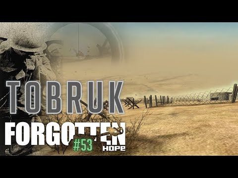 Видео: Forgotten Hope - #53 Tobruk /// Прохождение