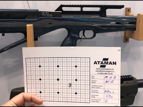 Видео: ATAMAN 22 lr  - 0.3 моа